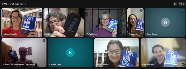 Gravação 1º encontro de Grandes Esperanças (fim do Volume 1) 21/09/2026