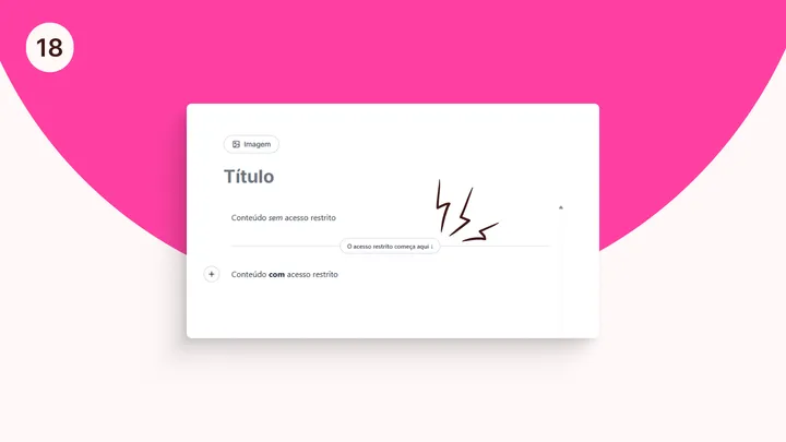 #18: Configure um “paywall” em posts restritos