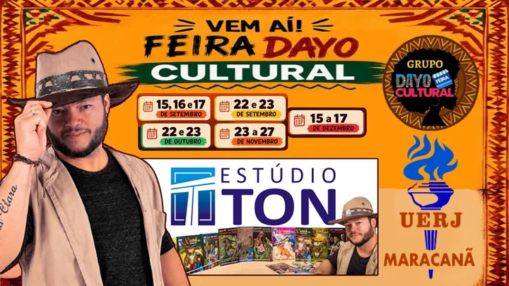 ✊🏾✨ Próximas edições da Feira Dayo na UERJ Maracanã no RJ!🌻