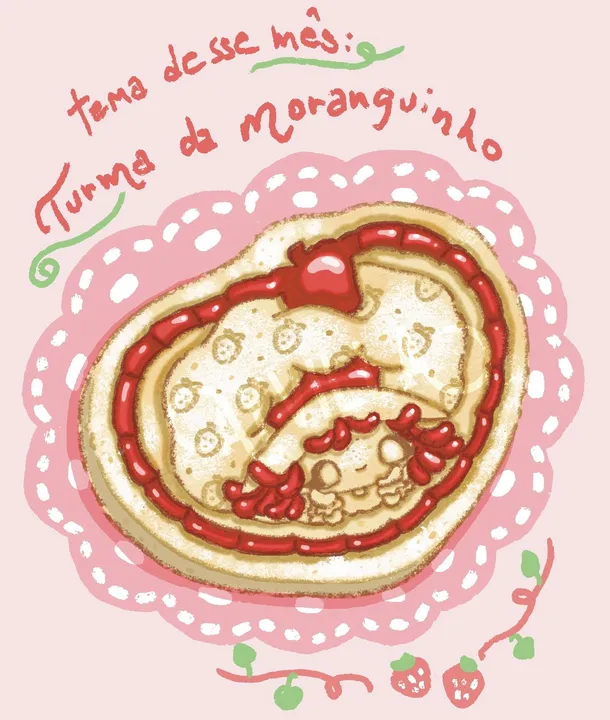 🍓Tema de Junho: Turma da Moranguinho