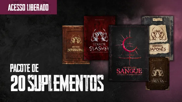 Arquivista Maldito ◆ Pacote de 20 Suplementos