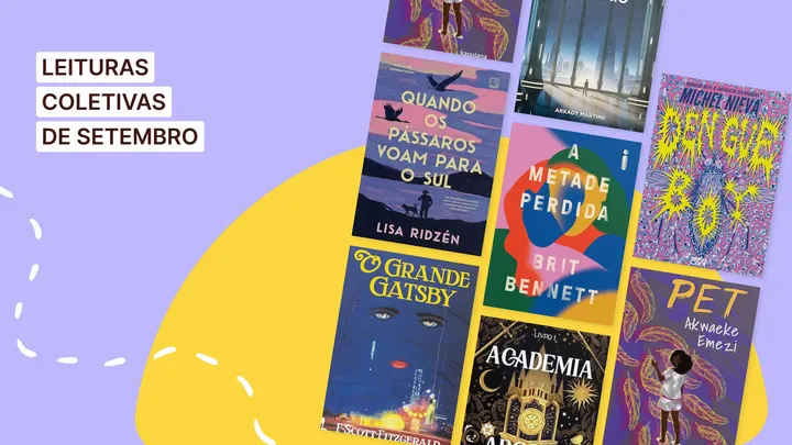 O que os clubes de leitura estão lendo em setembro?