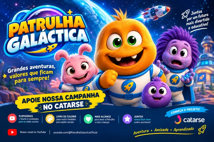 Patrulha Galáctica: Novas Aventuras no Universo Infantil