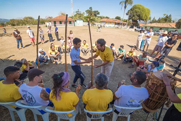 As rodas de capoeira fazem parte da memória coletiva.