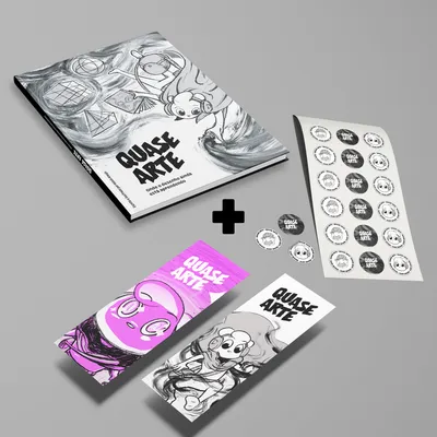 Kit desenhista Quase Arte