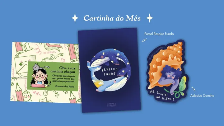 Cartinhas de setembro postadas + prévia de outubro!