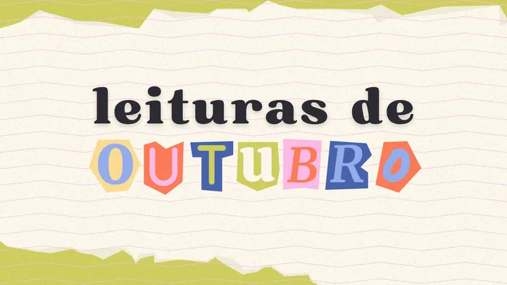 Informações de outubro 🗓️