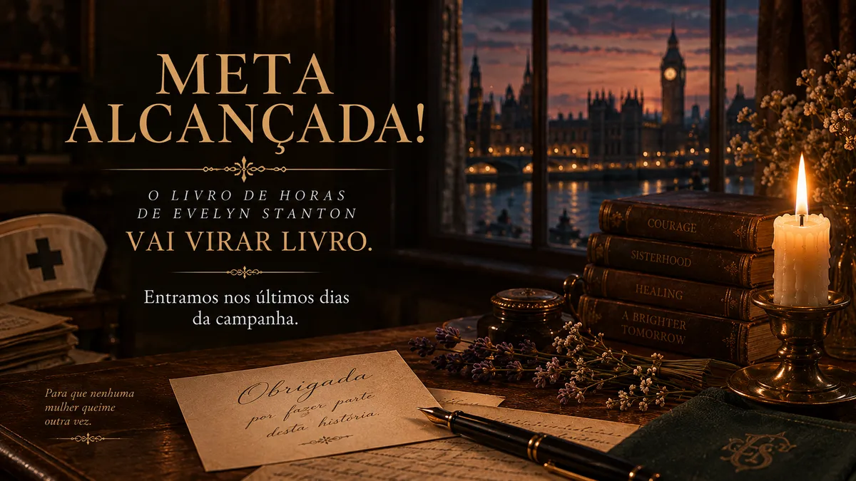 Evelyn vai existir: meta alcançada, reta final e prazos