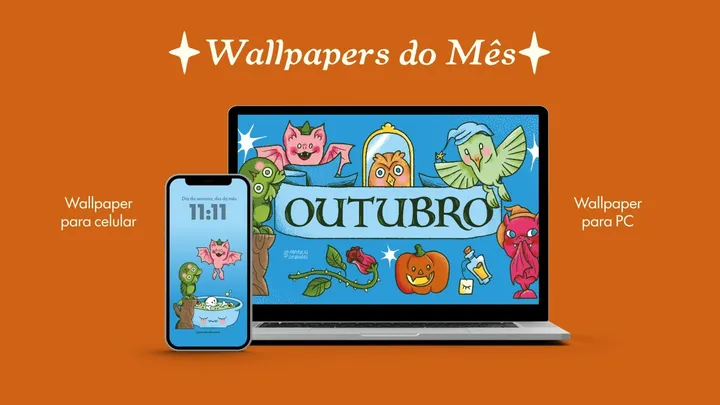 Wallpapers do mês liberados!