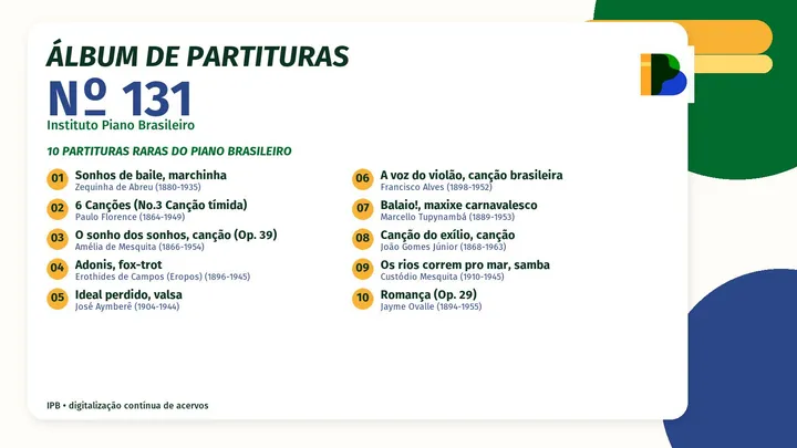 Álbum de partituras IPB nº 131