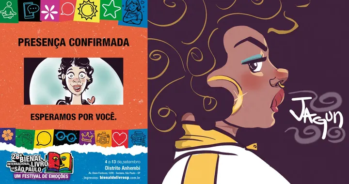 JAGUN na Bienal do Livro de São Paulo